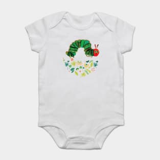 very hungry caterpillar Baby Bodysuit